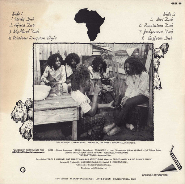 Augustus Pablo : Africa Must Be Free... By 1983 Dub (LP, Album)