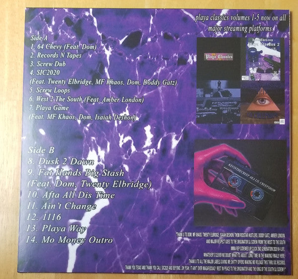 KevinTheCreep ~ Playa Classics 5 (Vinyl) - Djungel & Jazz