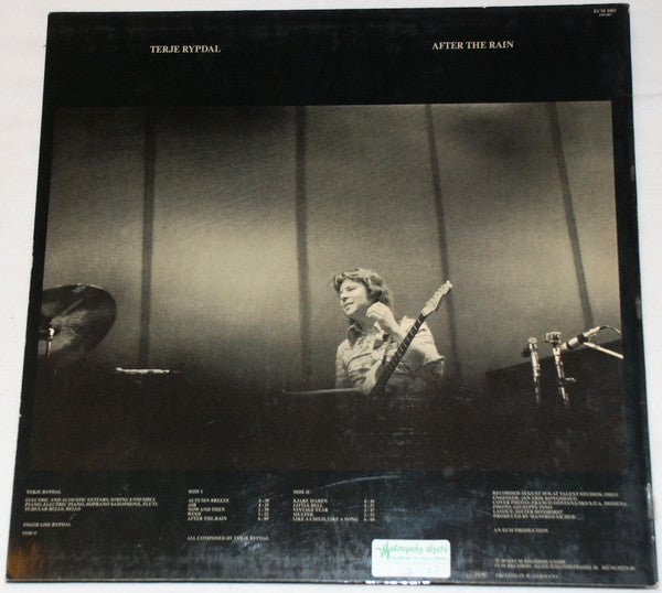 Terje Rypdal ~ After The Rain (Vinyl) - Djungel & Jazz
