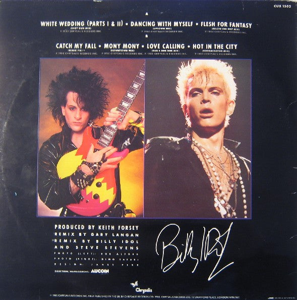 Billy Idol : Vital Idol (LP, Album, Comp)