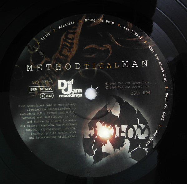 Method Man ~ Tical (Vinyl) - Djungel & Jazz