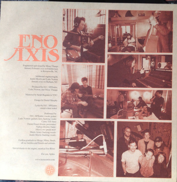 H.C. McEntire* : Eno Axis (LP, Album)