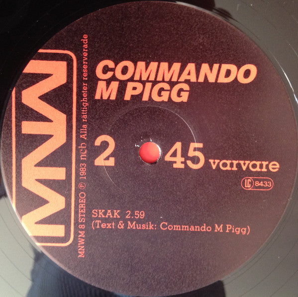 Commando M. Pigg ~ Mot Mina Läppar (Vinyl) - Djungel & Jazz