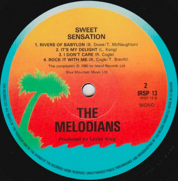 The Melodians : Sweet Sensation (LP, Comp)