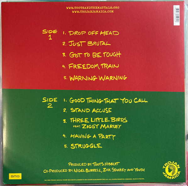 Toots And The Maytals ~ Got To Be Tough (Vinyl) - Djungel & Jazz