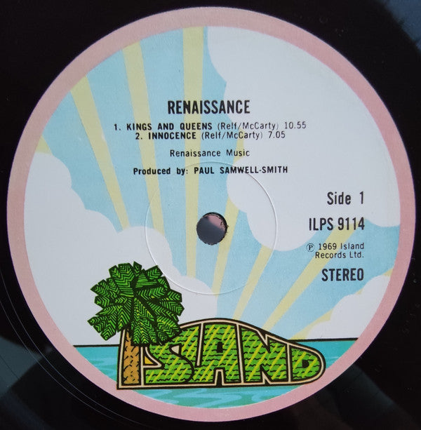 Renaissance (4) : Renaissance (LP, Album, RE, Gat)