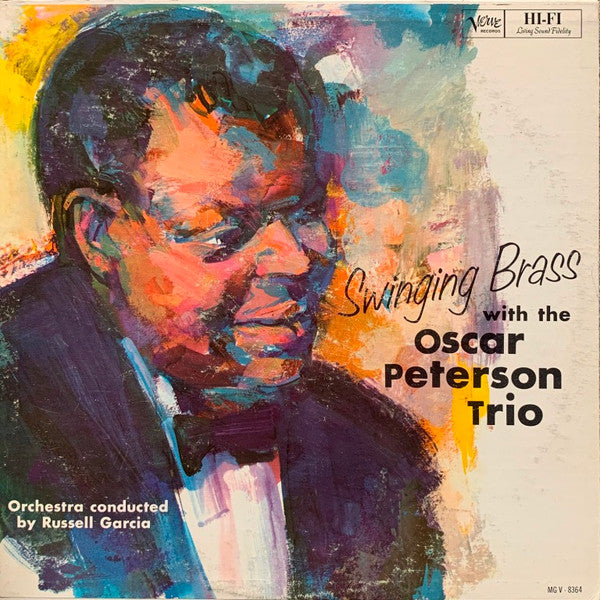 The Oscar Peterson Trio, Russell Garcia ~ Swinging Brass With The Oscar Peterson Trio (Orchestra Conducted By Russell Garcia (Vinyl) - Djungel & Jazz
