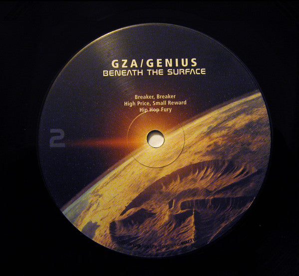 GZA : Beneath The Surface (2xLP, Album)