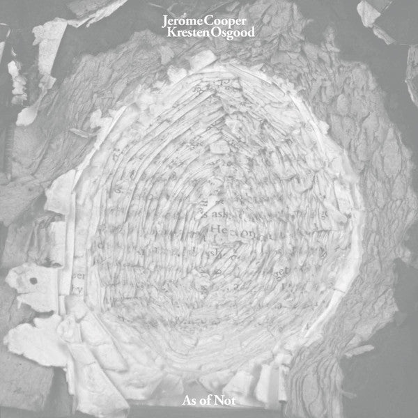 Jerome Cooper, Kresten Osgood ~ As Of Not (Vinyl) - Djungel & Jazz
