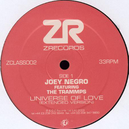 Joey Negro Featuring The Trammps / Sunburst Band ~ Universe Of Love / Big Blow (Vinyl) - Djungel & Jazz