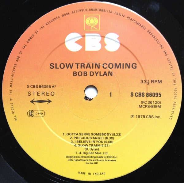 Bob Dylan ~ Slow Train Coming (Vinyl) - Djungel & Jazz