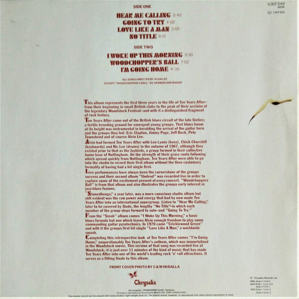 Ten Years After ~ Goin' Home! (Vinyl) - Djungel & Jazz