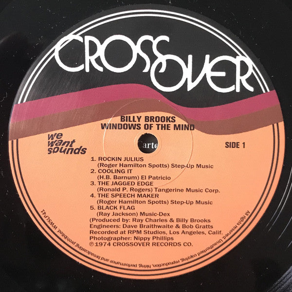 Billy Brooks ~ Windows Of The Mind (Vinyl) - Djungel & Jazz