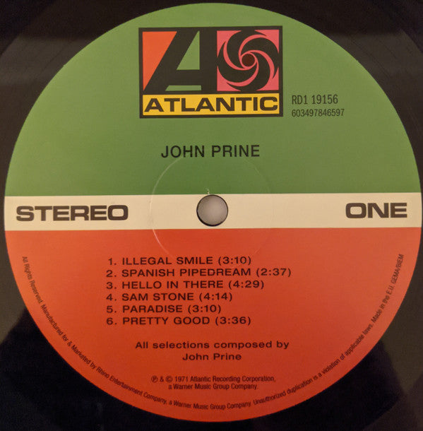 John Prine ~ John Prine (Vinyl) - Djungel & Jazz