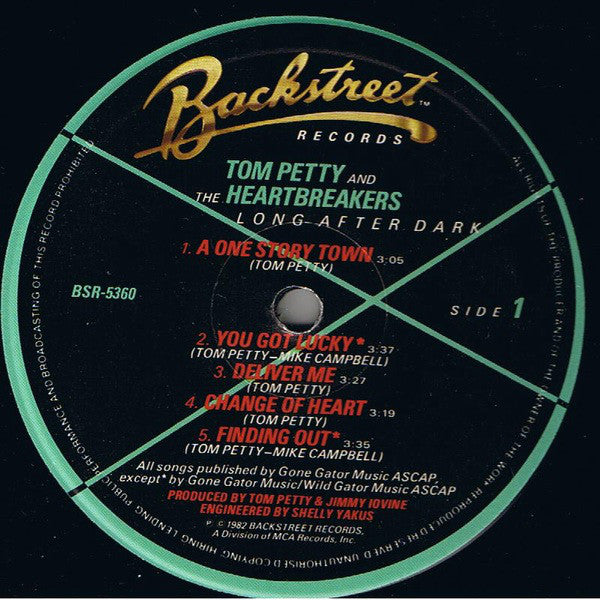 Tom Petty And The Heartbreakers : Long After Dark (LP, Album)