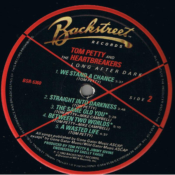 Tom Petty And The Heartbreakers : Long After Dark (LP, Album)
