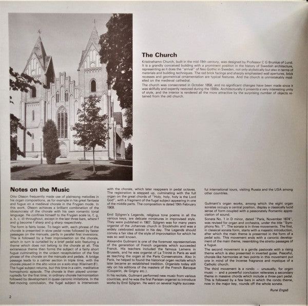 Olsson, Sjögren, Guilmant, Rune Engsö ~ Olsson Sjögren Guilmant (Vinyl) - Djungel & Jazz