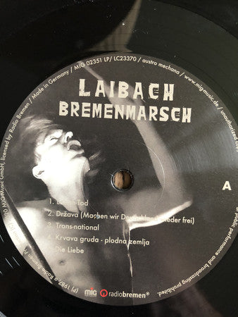 Laibach ~ Bremenmarsch (Live At Schlachthof 12. 10. 1987) (Vinyl) - Djungel & Jazz
