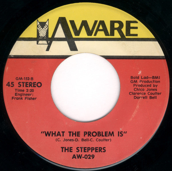 The Steppers  ~ Come On And Get It / What The Problem Is (Vinyl) - Djungel & Jazz