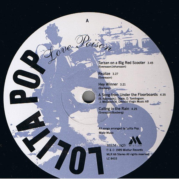 Lolita Pop ~ Love Poison (Vinyl) - Djungel & Jazz