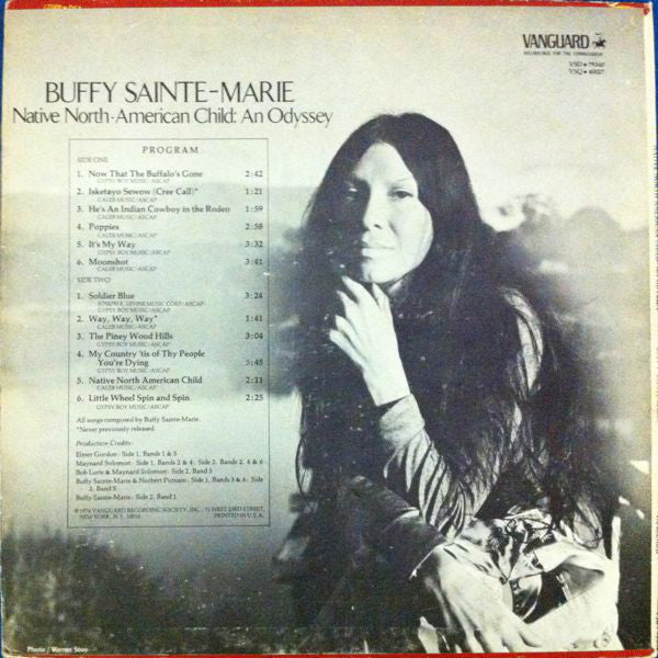 Buffy Sainte-Marie ~ Native North-American Child: An Odyssey (Vinyl) - Djungel & Jazz