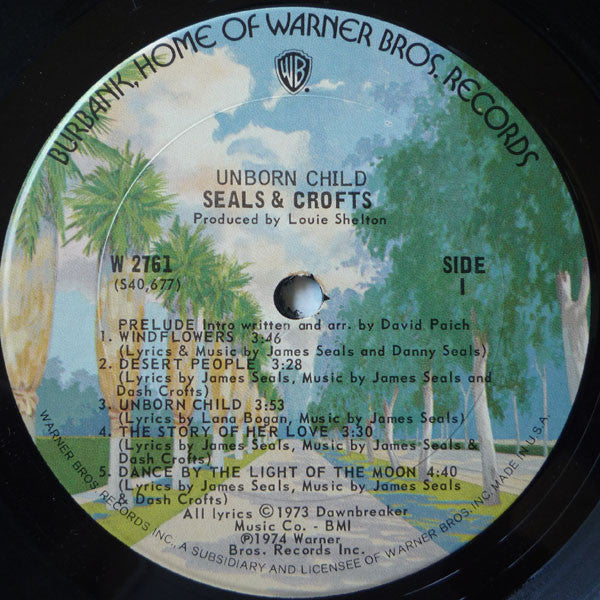 Seals & Crofts ~ Unborn Child (Vinyl) - Djungel & Jazz