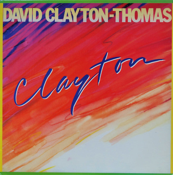 David Clayton-Thomas ~ Clayton (Vinyl) - Djungel & Jazz