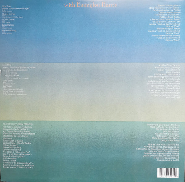 Gram Parsons ~ Grievous Angel (Vinyl) - Djungel & Jazz