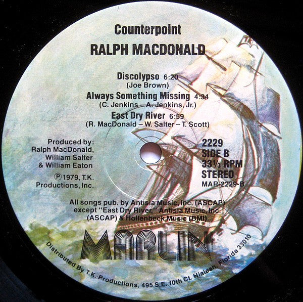 Ralph MacDonald ~ Counterpoint (Vinyl) - Djungel & Jazz