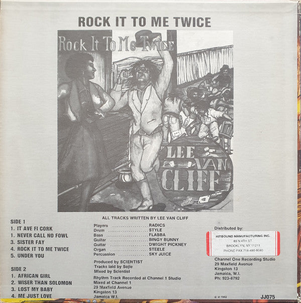 Lee Van Cleef (2) : Rock It To Me Twice (LP, Album)