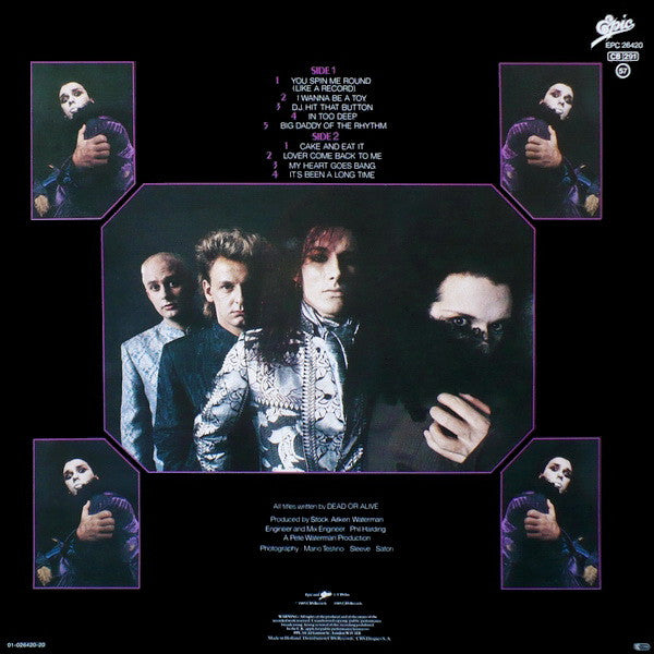 Dead Or Alive ~ Youthquake (Vinyl) - Djungel & Jazz