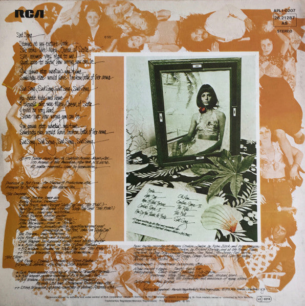 Lou Reed : Berlin (LP, Album, RP, Gat)