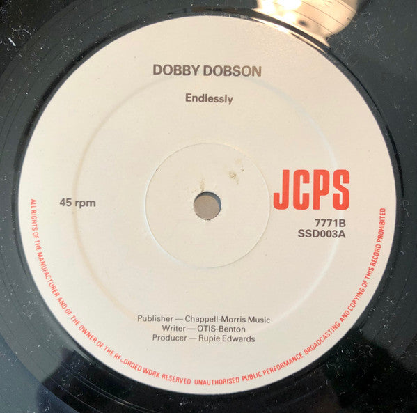 The Heptones / Dobby Dobson : You've Lost That Loving Feeling / Endlessly (12", Single)