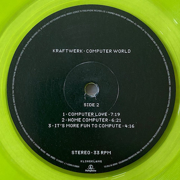 Kraftwerk ~ Computer World (Vinyl) - Djungel & Jazz