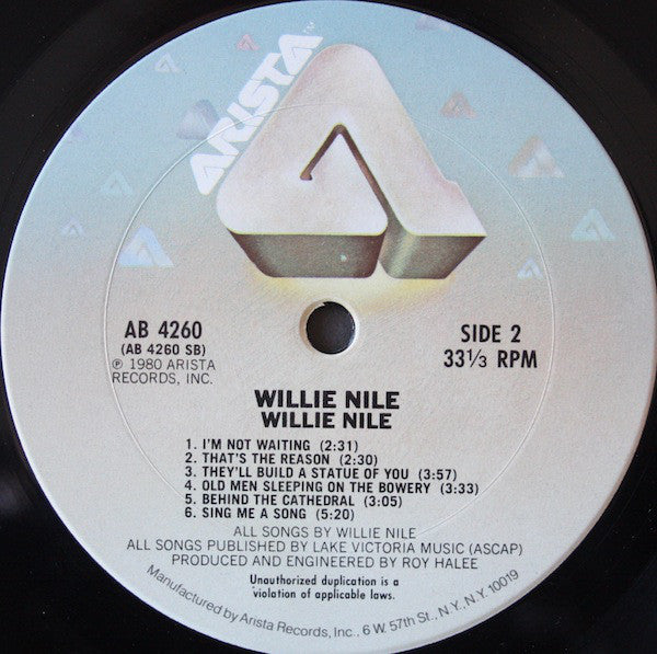 Willie Nile ~ Willie Nile (Vinyl) - Djungel & Jazz