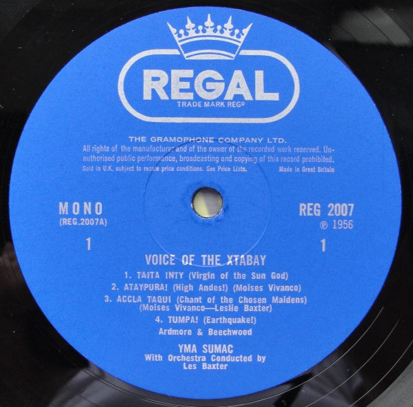 Yma Sumac ~ Voice Of The Xtabay (Vinyl) - Djungel & Jazz