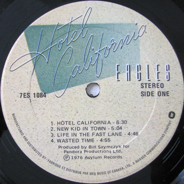 Eagles ~ Hotel California (Vinyl) - Djungel & Jazz