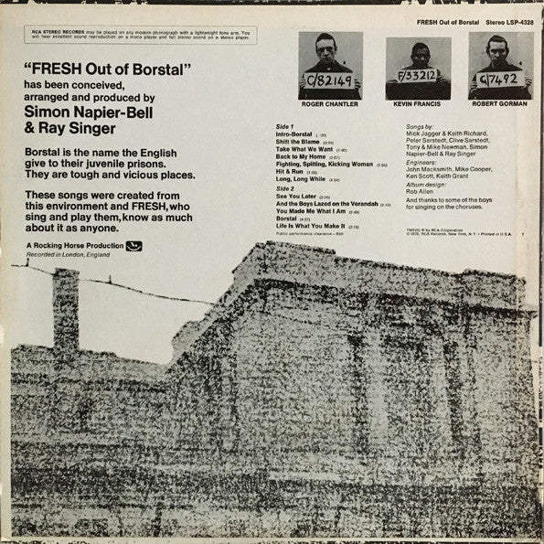 Fresh ~ Fresh Out Of Borstal (Vinyl) - Djungel & Jazz