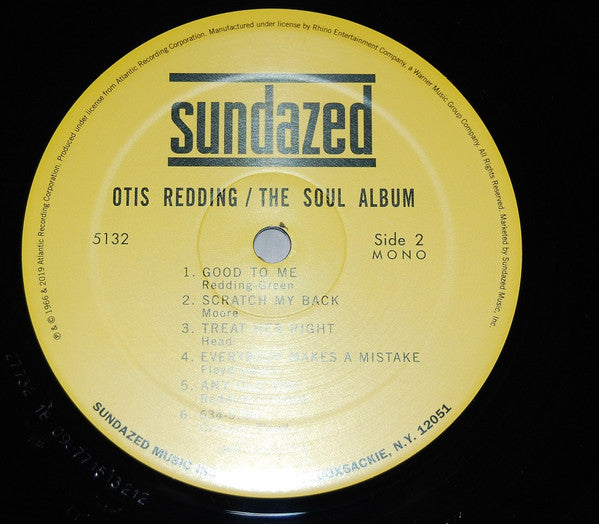 Otis Redding ~ The Soul Album (Vinyl) - Djungel & Jazz