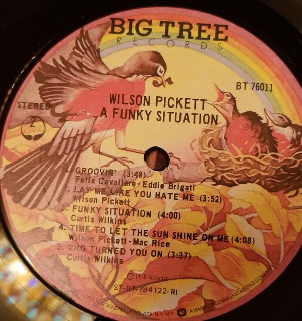 Wilson Pickett : A Funky Situation (LP, Album, Ric)