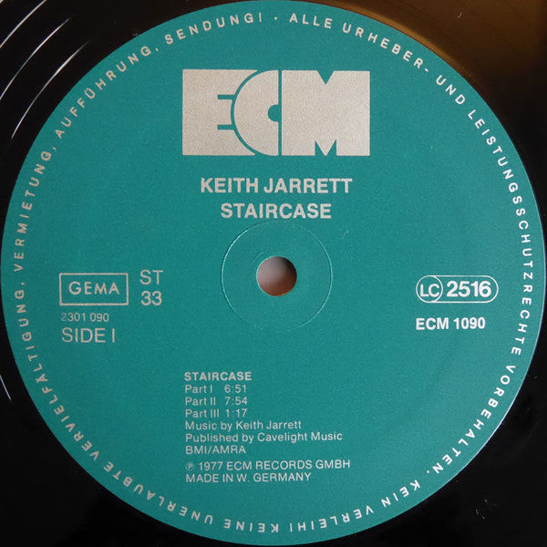 Keith Jarrett ~ Staircase (Vinyl) - Djungel & Jazz