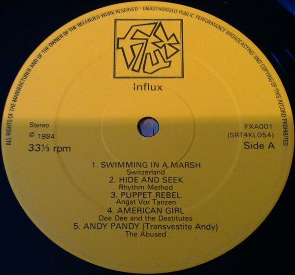 Various ~ Influx (Vinyl) - Djungel & Jazz