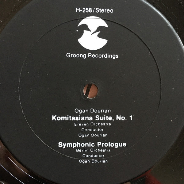 Оган Дурян, Armenian Philharmonic Orchestra, The Berlin Orchestra , Ludwig van Beethoven ~ Komitasiana Suite No.1 / Symphonic Prologue / Symphony No.1 (Vinyl) - Djungel & Jazz