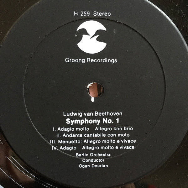 Оган Дурян, Armenian Philharmonic Orchestra, The Berlin Orchestra , Ludwig van Beethoven ~ Komitasiana Suite No.1 / Symphonic Prologue / Symphony No.1 (Vinyl) - Djungel & Jazz