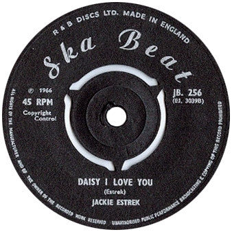 Jackie Estick : The Ska / Daisy I Love You (7", Single)