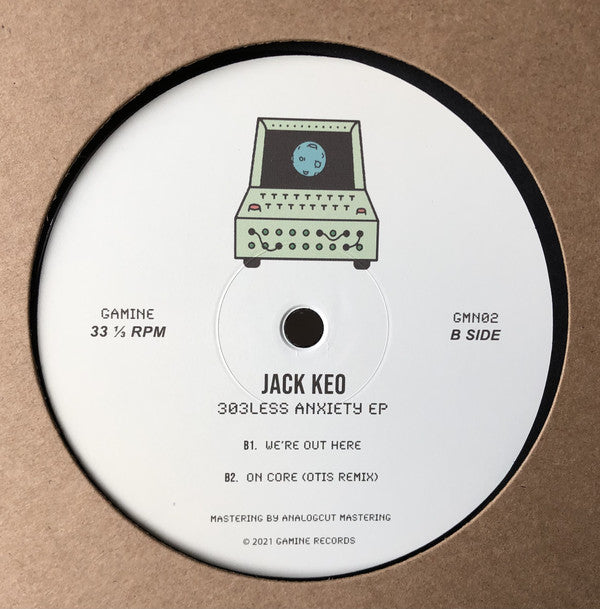Jack Keo ~ 303less Anxiety EP (Vinyl) - Djungel & Jazz