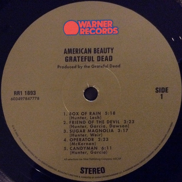 The Grateful Dead ~ American Beauty (Vinyl) - Djungel & Jazz