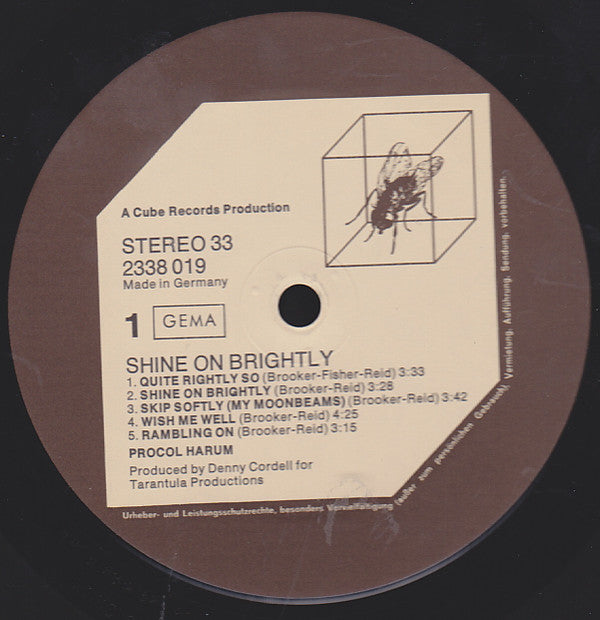 Procol Harum ~ Shine On Brightly / Home (Vinyl) - Djungel & Jazz