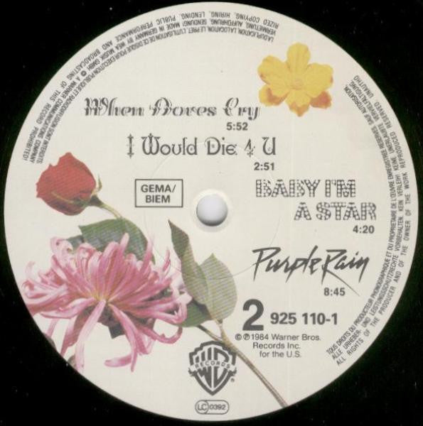 Prince And The Revolution ~ Purple Rain (Vinyl) - Djungel & Jazz