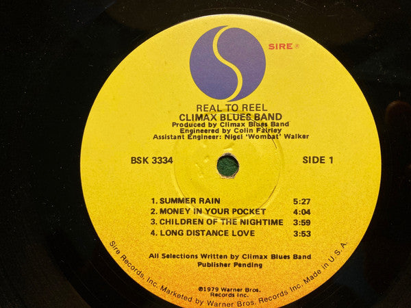 Climax Blues Band ~ Real To Reel (Vinyl) - Djungel & Jazz